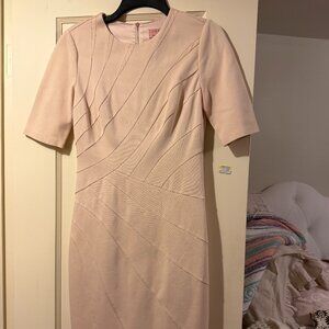 Size 2 Blush Ted Baker Midi